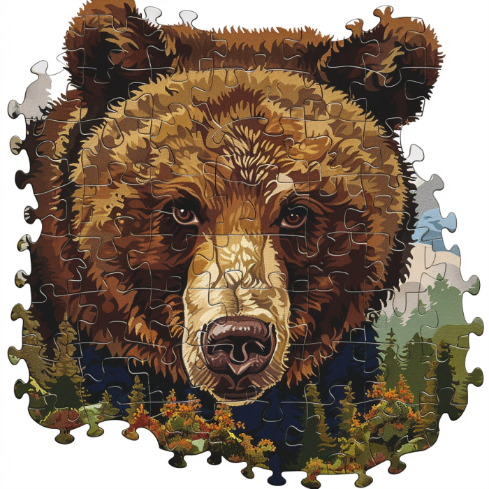 BearJigsawPuzzles.com Logo